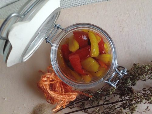 Peperoni in agrodolce - Vasetto