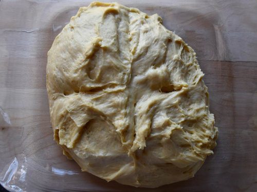 Pan Danubio - Prima lievitazione