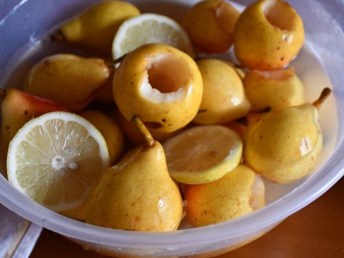 Pere preparazione