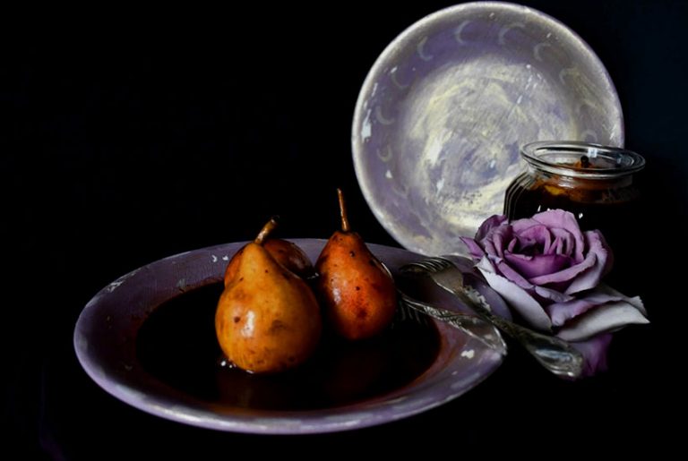 Pere al cacao