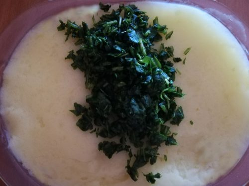 pasta patate e rucola le patate con la rucola