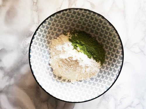 gnocchi al te matcha la farina con il te matcha